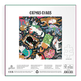 Catmas Chaos | 500 Piece Jigsaw Puzzle