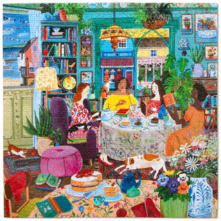 Books & Tea By the Sea | 1,000 Piece Jigsaw Puzzle