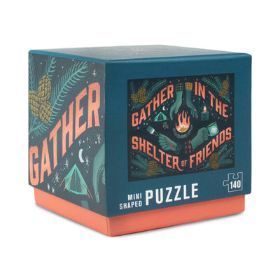 Gather in the Shelter of Friends | 140 Piece Jigsaw Puzzle