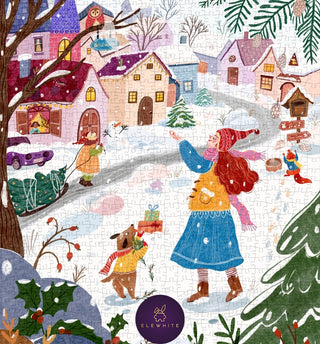 Snowfall Symphony | 1,000 Piece Jigsaw Puzzle