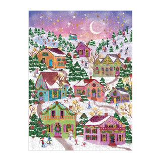 Joy Laforme Snowcap Village | 1,000 Piece Jigsaw Puzzle