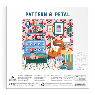 Pattern & Petal | 500 Piece Jigsaw Puzzle