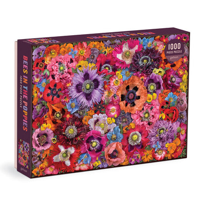 Bees in the Poppies | 1,000 Piece Jigsaw Puzzle