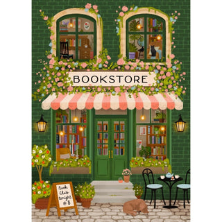 Emerald Bookstore | 1,000 Piece Jigsaw Puzzle