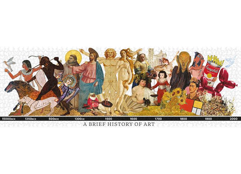 Brief History of Art | 1,000 Piece Jigsaw Puzzle