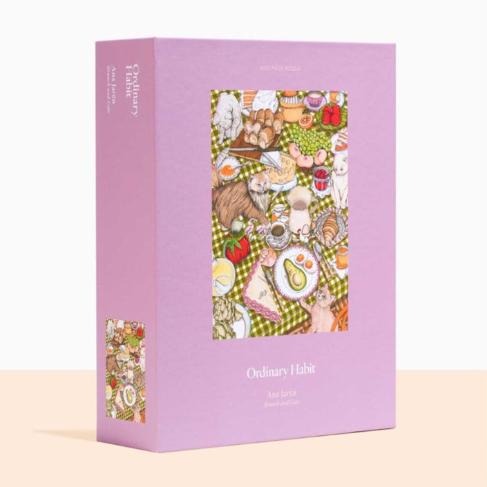 Brunch & Cats | 1,000 Piece Jigsaw Puzzle