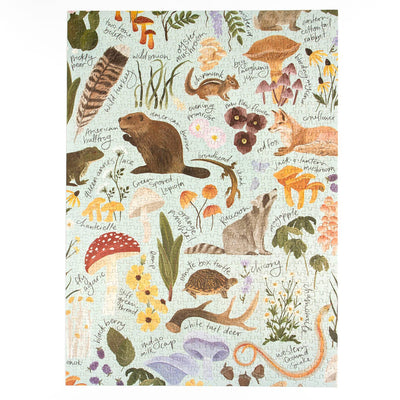 Flora & Fauna by 1Canoe2 | 1,000 Piece Jigsaw Puzzle