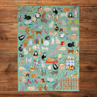 The Art File: It's A Cat's Life | 1,000 Piece Jigsaw Puzzle