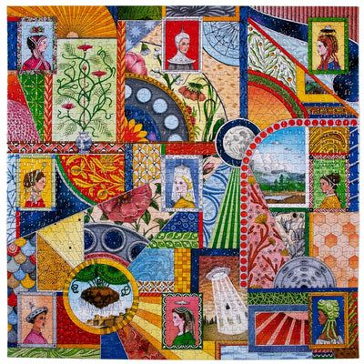 UFO Victorian Ladies | 1,000 Piece Jigsaw Puzzle