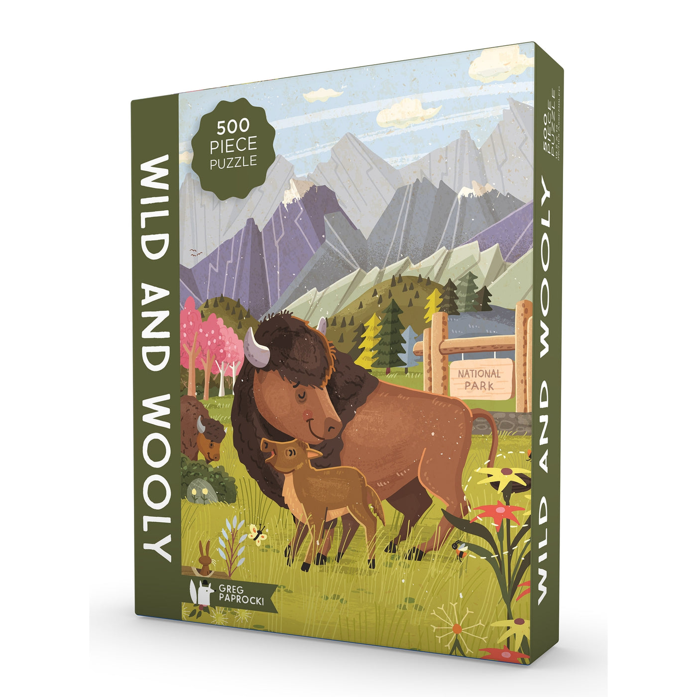 Wild & Wooly | 500 Piece Jigsaw Puzzle