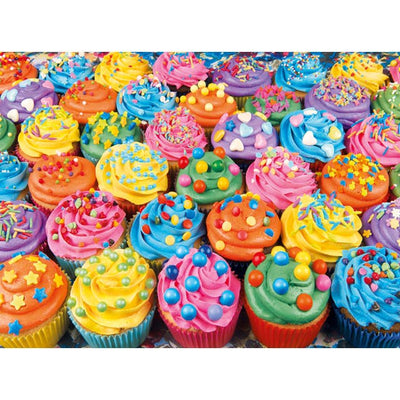 Colorful Cupcakes | 500 Piece Jigsaw Puzzle