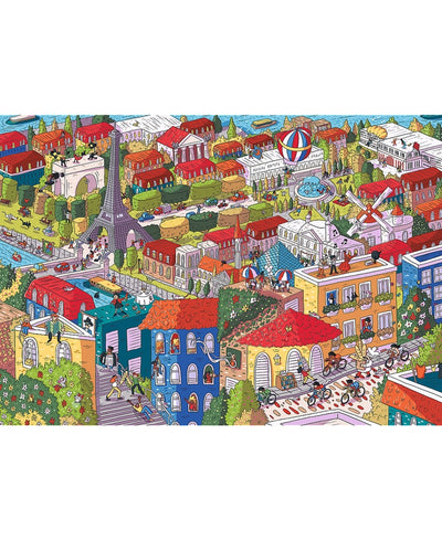 Sneaky Peakers: Paris | 1,000 Piece Jigsaw Puzzle