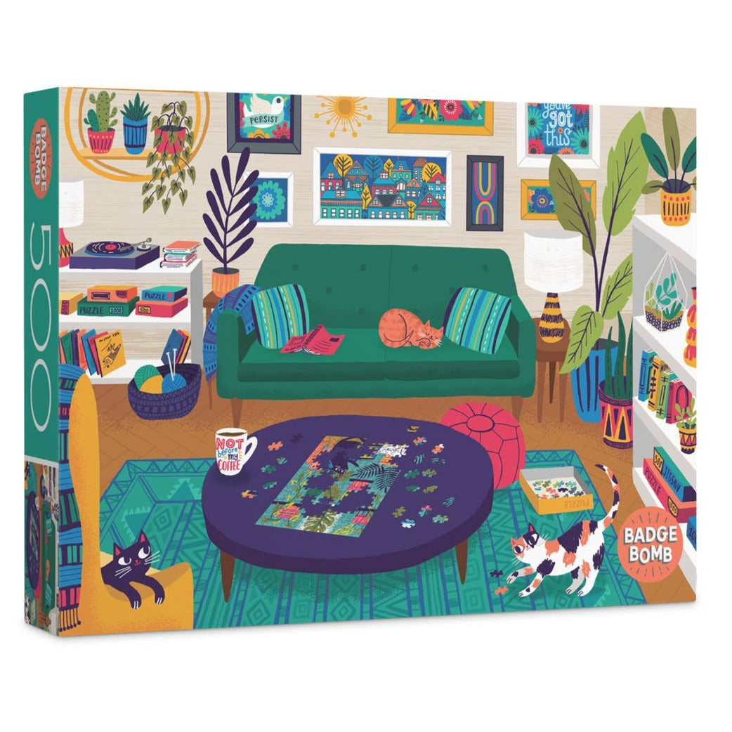 Puzzler's Paradise | by Badge Bomb | 500 Piece Jigsaw Puzzle