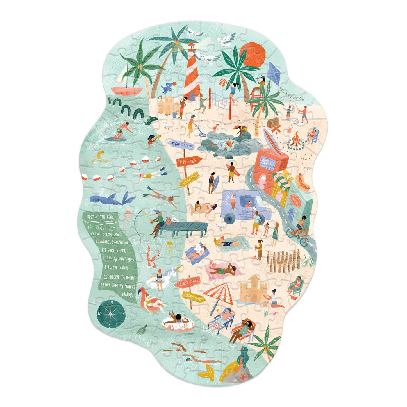 Fun in the Sun | 140 Piece Jigsaw Puzzle