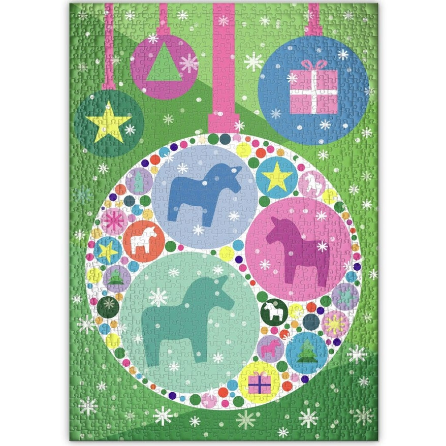 Dala Christmas | 1,000 Piece Jigsaw Puzzle