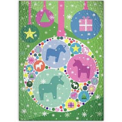 Dala Christmas | 1,000 Piece Jigsaw Puzzle