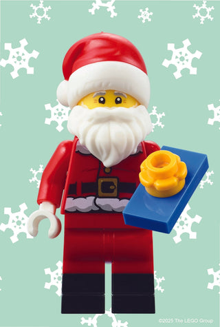 LEGO Mystery Minifigure (Christmas Edition) | 126 Piece Jigsaw Puzzle