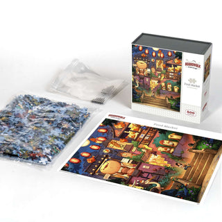Food Market | 500 Piece Jigsaw Puzzle