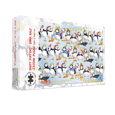 Party Puffins | 1,000 Piece Jigsaw Puzzle