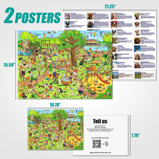 Dog Park Leisure Time | 1,000 Piece Jigsaw Puzzle