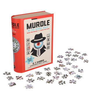 Murdle in the Hedge Maze | 500 Piece Jigsaw Puzzle