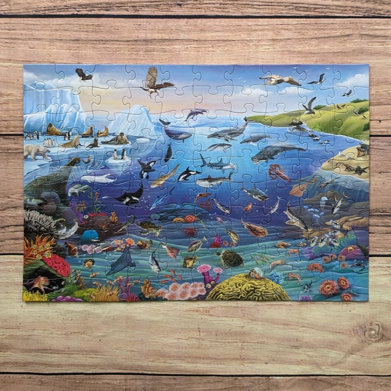 Sea Life | 100 Piece Jigsaw Puzzle
