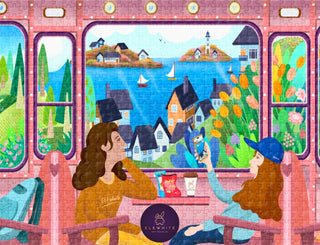 Train Ride | 1,000 Piece Jigsaw Puzzle
