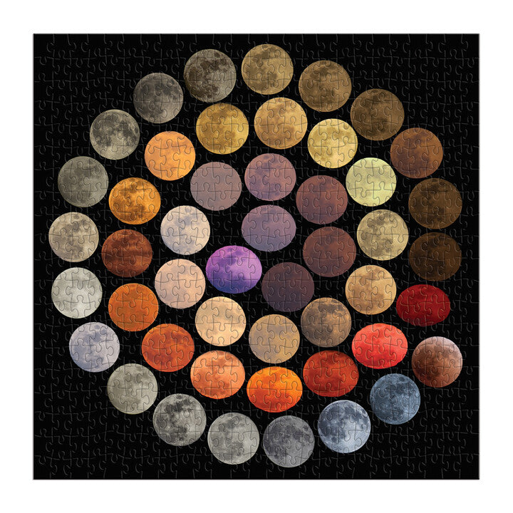 Colors of the Moon | 500 Piece Jigsaw Puzzle