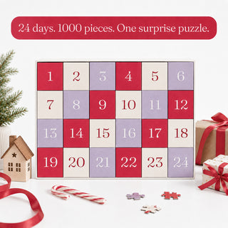 Deck the Halls Jigsaw Puzzle Advent Calendar | 1,000 Piece Jigsaw Puzzle