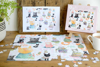 Feline Fine | 500 Piece Jigsaw Puzzle