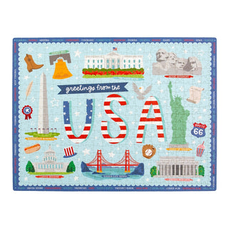 Greetings from the USA | 500 Piece Jigsaw Puzzle