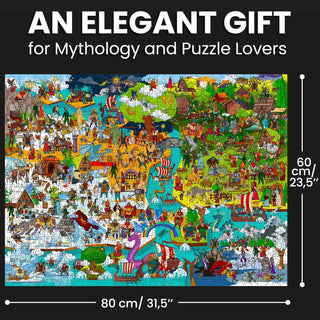 Norse Gods | 1,000 Piece Jigsaw Puzzle