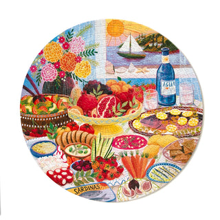 Mediterranean Table | 500 Piece Jigsaw Puzzle