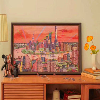 Hello The Magic City Shanghai | 1000 Piece Jigsaw Puzzle