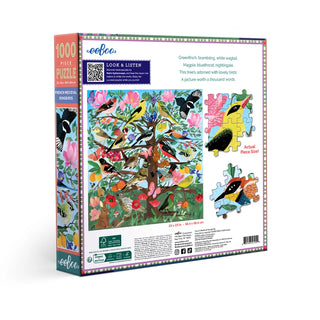 French Medieval Songbirds | 1,000 Piece Jigsaw Puzzle
