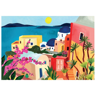 Santorini Sun | 150 Piece Jigsaw Puzzle