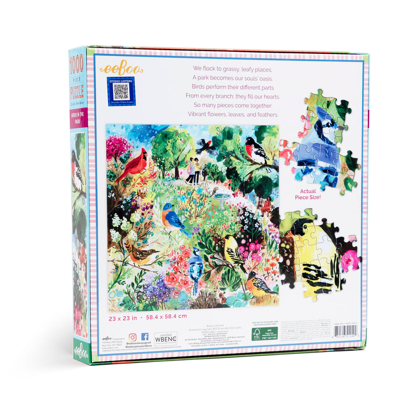 Birds in the Park | 1,000 Piece Jigsaw Puzzle