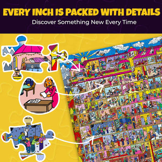 Hotel Wildeluxe | 1,000 Piece Jigsaw Puzzle