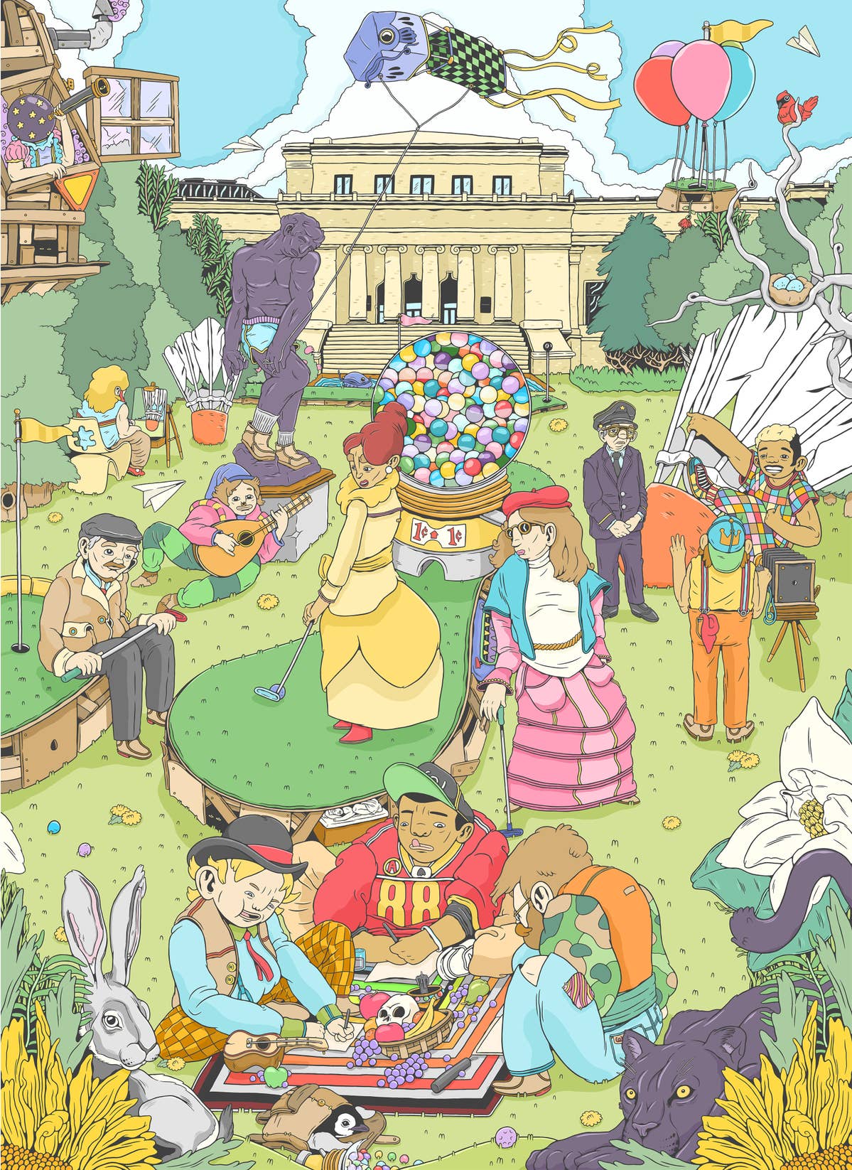 Lawn Art | 1,000 Piece Jigsaw Puzzle