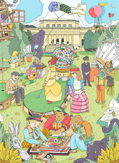 Lawn Art | 1,000 Piece Jigsaw Puzzle