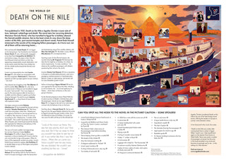 The World of Agatha Christie: Death On the Nile | 1,000 Piece Jigsaw Puzzle