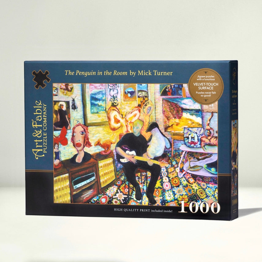 Penguin in the Room | 1,000 Piece Jigsaw Puzzle