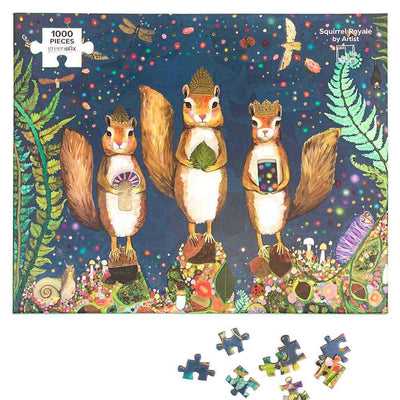 Squirrel Royale | 1,000 Piece Jigsaw Puzzle
