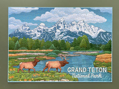 Grand Teton National Park | 1,000 Piece Jigsaw Puzzle