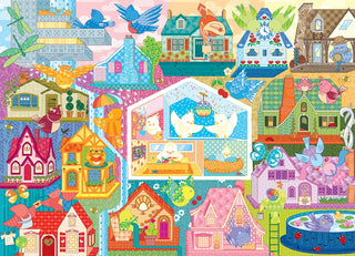 Rainbow Birdies | 500 Piece Jigsaw Puzzle