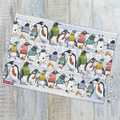 Penguins in Pullover | 1,000 Piece Jigsaw Puzzle