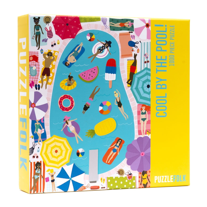 Cool By the Pool | 1,000 Piece Jigsaw Puzzle
