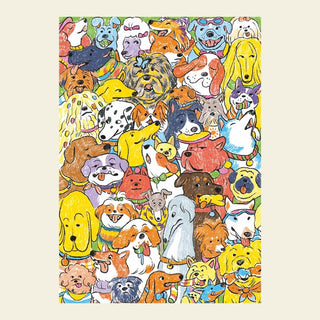 Cagnolini Birichini | 500 Piece Jigsaw Puzzle