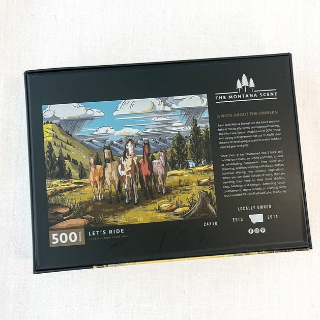 Let's Ride | 500 Piece Jigsaw Puzzle