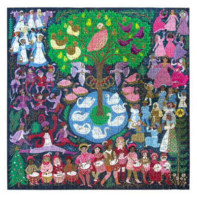 12 Days of Christmas | 1,000 Piece Jigsaw Puzzle